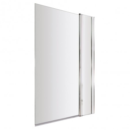 Square Bath Screen With Fixed Panel 1005mm x 1435mm