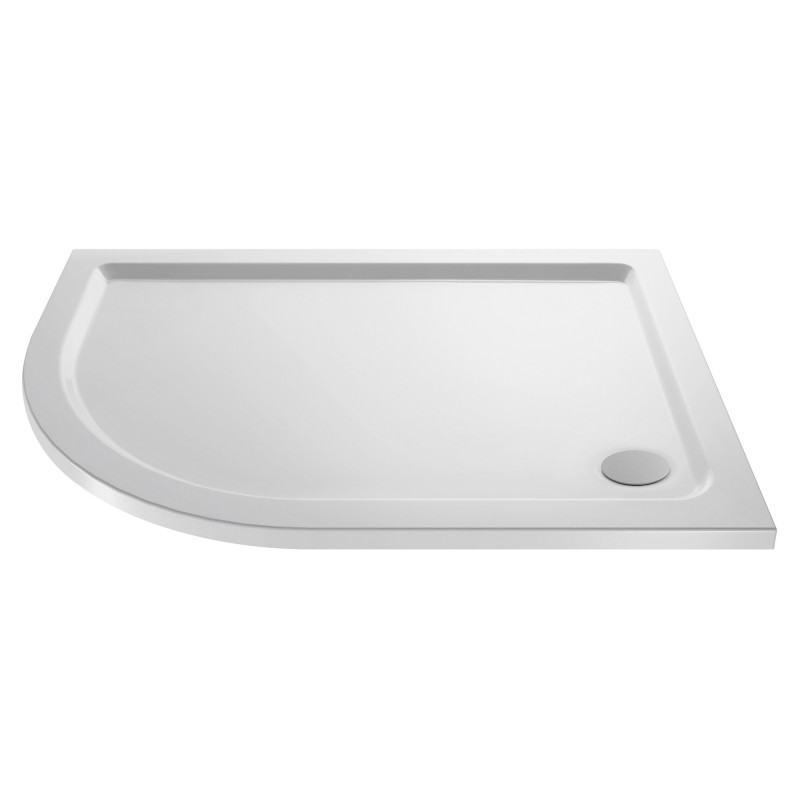 Offset Quadrant Shower Tray Left Handed 1200mm x 800mm