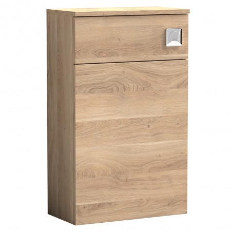 Arno  500mm (w) 795mm (h) x 260mm (d) Toilet Unit - Bleached Oak