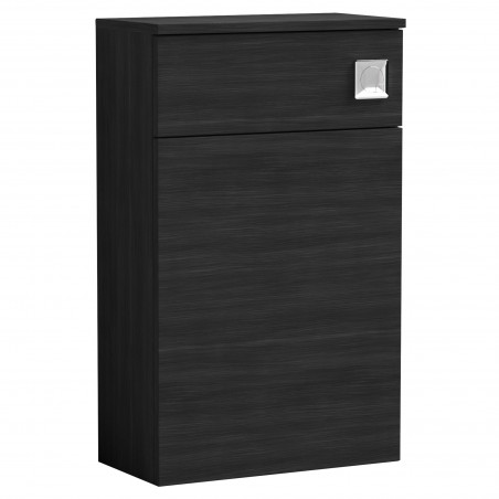 Arno 500mm WC Unit - Charcoal Black Woodgrain