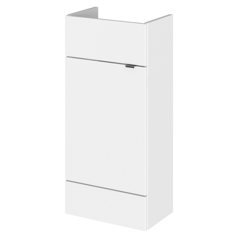 Fusion Fitted 400mm Compact Vanity Unit - White Gloss