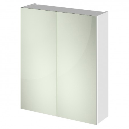 Athena 600mm Mirror Unit - White Gloss