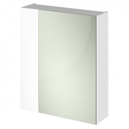 Athena 600mm Mirror Unit - White Gloss