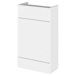 Fusion Fitted 500mm Slimline WC Unit - White Gloss
