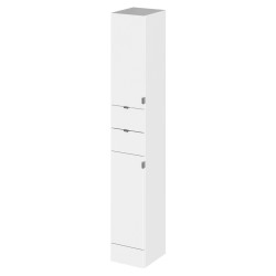 Fusion Fitted 300mm Tall Tower Unit - White Gloss