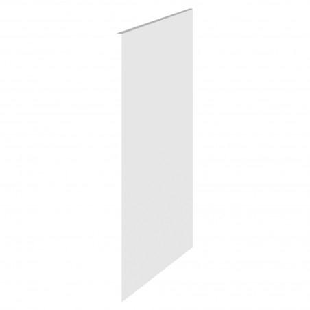 Fusion Fitted Decorative End or Filler Panel 370mm x 864mm - Gloss White