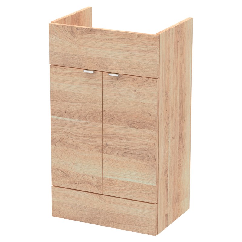 Fusion 500mm Vanity Unit - Bleached Oak Fusion 500mm Vanity Unit - Bleached Oak