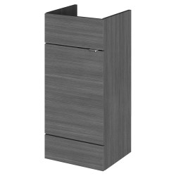 Fusion Fitted 400mm Vanity Unit - Anthracite Woodgrain