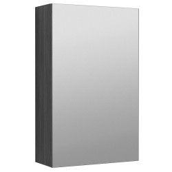 Athena 450mm Mirror Cabinet - Anthracite Woodgrain