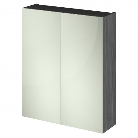 Athena 600mm Mirror Unit - Anthracite Woodgrain