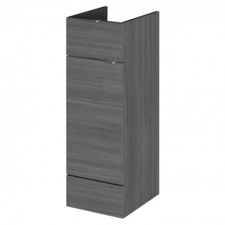 Fusion Fitted Floor Standing 300mm Drawer Line Base Unit - Anthracite Woodgrain