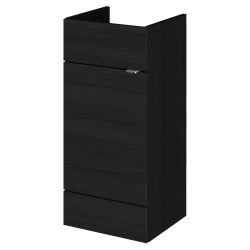 Fusion Fitted 400mm Vanity Unit - Charcoal Black