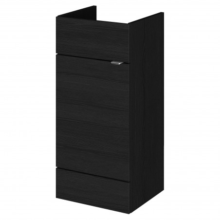 Fusion Fitted 400mm Vanity Unit - Charcoal Black