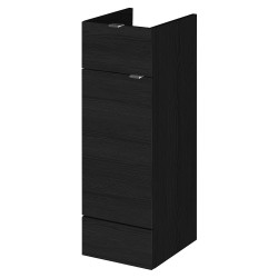 Fusion Fitted Floorstanding 300mm Drawer Line Base Unit - Charcoal Black