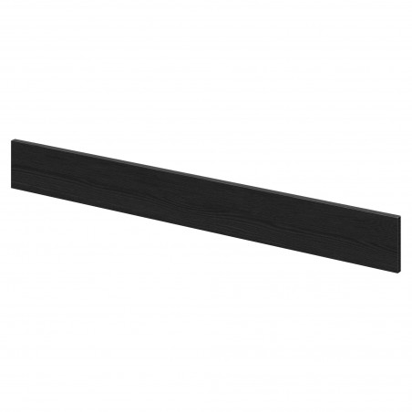 Fusion Fitted 1250mm Continuous Plinth - Charcoal Black