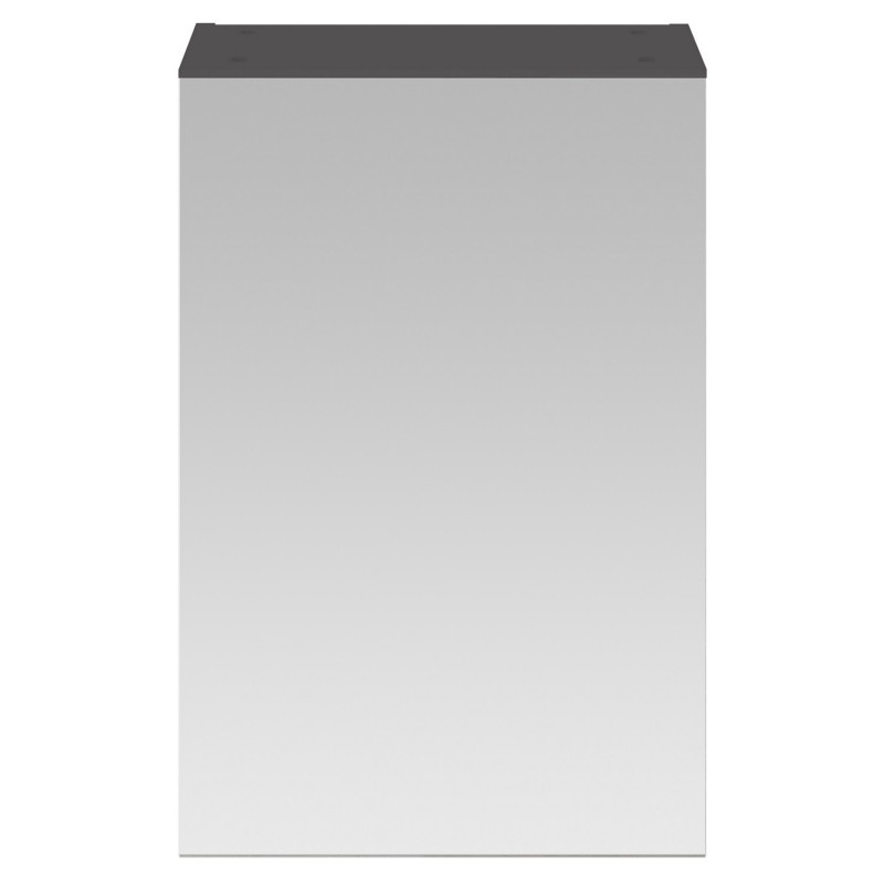 Athena 450mm Mirror Cabinet - Gloss Grey