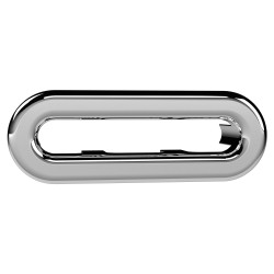 Oval Chrome Overflow Cover