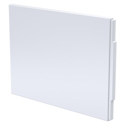 700mm Acrylic End Bath Panel - White