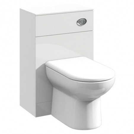 Mayford WC Unit 500mm x 300mm - Gloss White