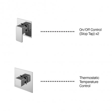 Windon 2 Outlet Windon Bundle With Stop Taps