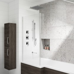 Windon Slide Rail, Overhead Shower & Bath Filler Bundle - Insitu