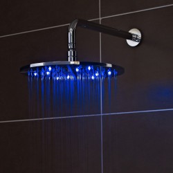 300mm LED Square Fixed Shower Head - Insitu