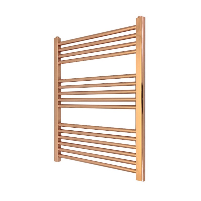 Straight Copper Towel Rail - 600 x 800mm Straight Copper Towel Rail - 600 x 800mm