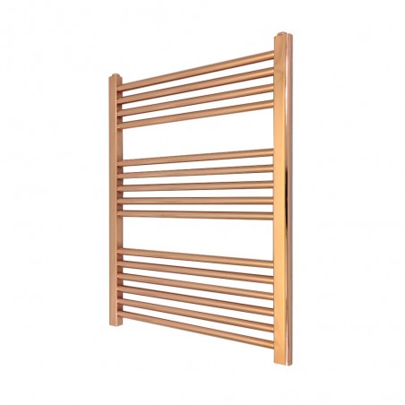 Straight Copper Towel Rail - 600 x 800mm