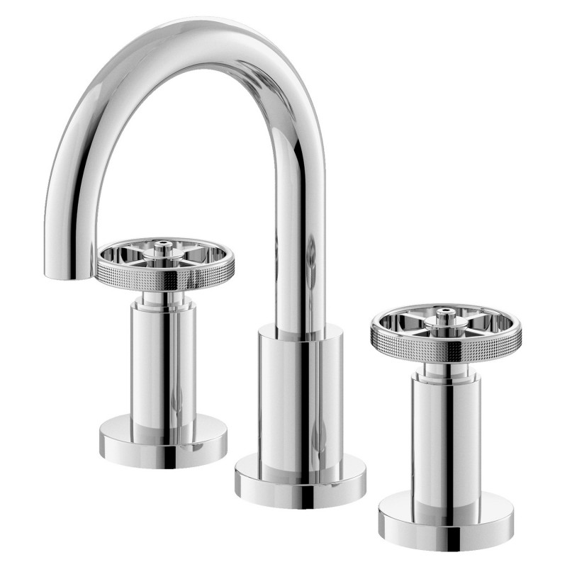 Revolution Chrome 3 Tap Hole Basin Mixer Tap Revolution Chrome 3 Tap Hole Basin Mixer Tap
