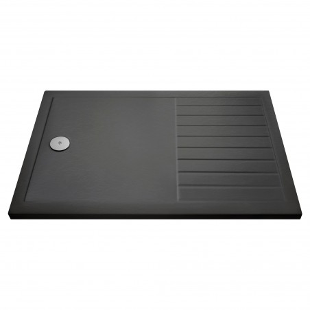 Slate Grey Rectangular Walkin Shower Tray 1400mm X 900mm