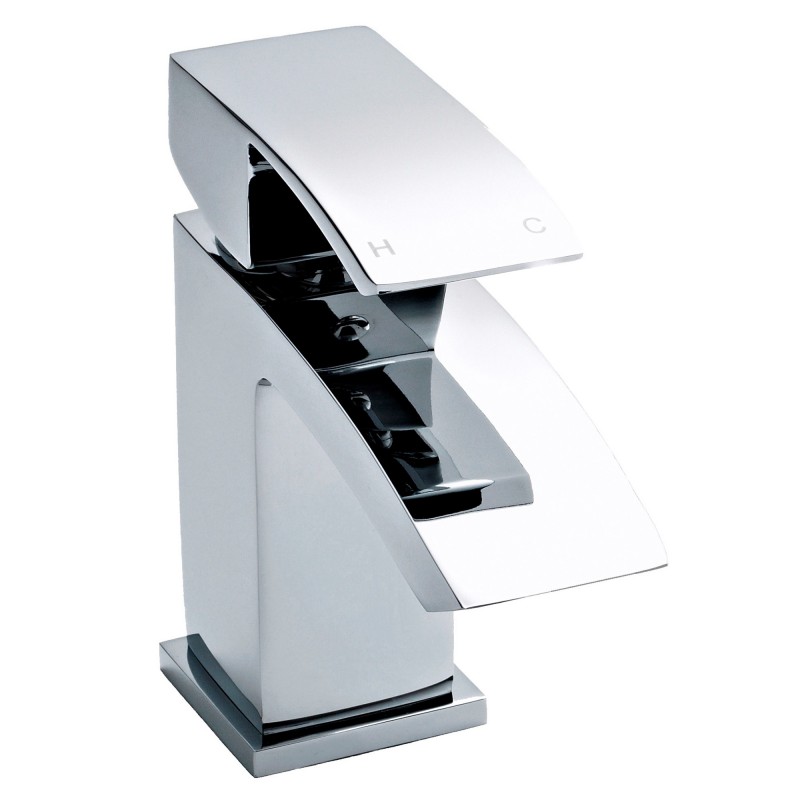 Vibe Midi Mono Basin Mixer Tap Single Handle Vibe Midi Mono Basin Mixer Tap Single Handle