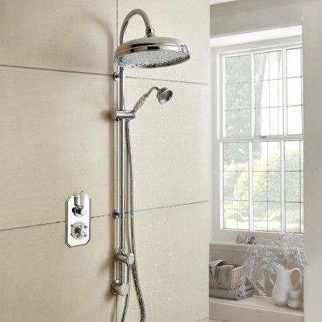 Topaz Twin Concealed Shower Valve