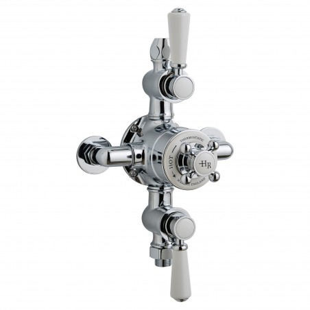 Chrome Topaz Thermostatic Triple Exposed Valve