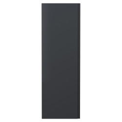 Urban 400mm Wall Hung 400mm X 1200mm Cabinet - Soft Black