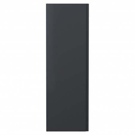 Urban 400mm Wall Hung 400mm X 1200mm Cabinet - Soft Black