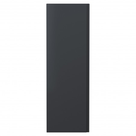 Urban 400mm Wall Hung 400mm X 1200mm Cabinet - Soft Black