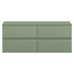 Urban 1200mm Wall Hung 4 Drawer Unit & Worktop