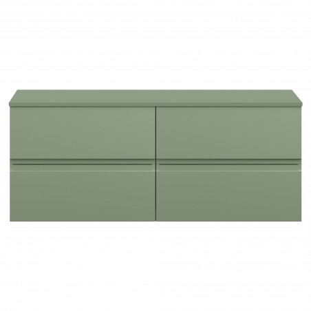 Urban 1200mm Wall Hung 4 Drawer Unit & Worktop