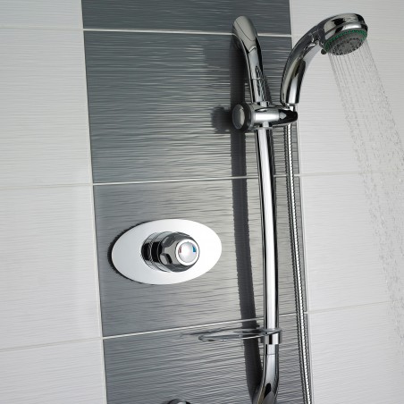 Concealed Dial Sequential Thermostatic Shower Valve