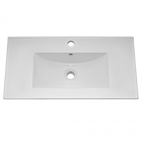 Eden Freestanding 1000mm Cabinet & Basin - Satin White