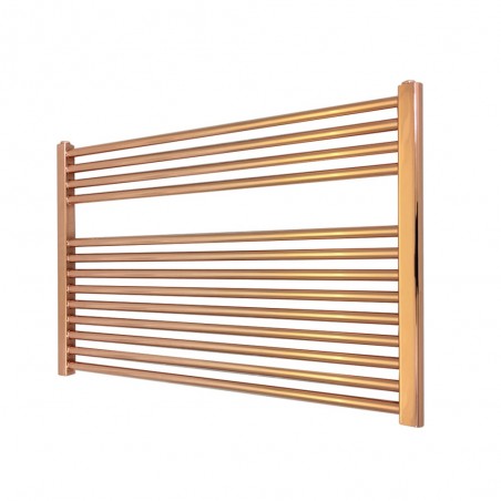 Straight Copper Towel Rail - 900 x 600mm