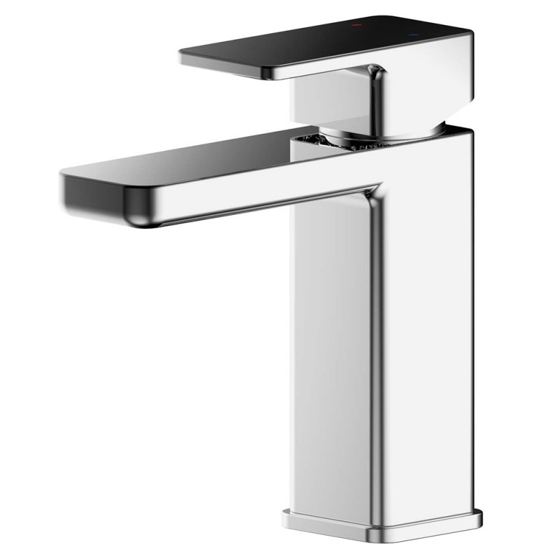 Windon Mono Basin Mixer With Push Button Waste - Chrome Windon Mono Basin Mixer With Push Button Waste - Chrome