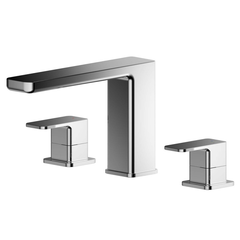 Windon Deck Mounted 3 Tap Hole Bath Filler Windon Deck Mounted 3 Tap Hole Bath Filler