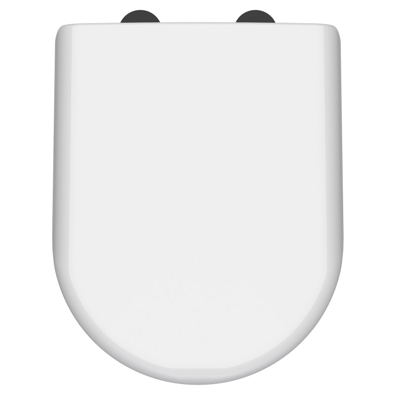 Luxury D-Shape Seat With Black Cover Caps