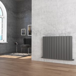Orion Anthracite Aluminium Radiator - 884 x 600mm