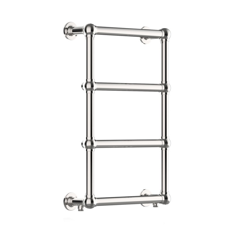 Alice Traditional Chrome Towel Rail - 500 x 750mm - Central Heating Alice Traditional Chrome Towel Rail - 500 x 750mm - Central Heating