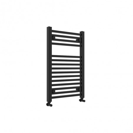 Crown Black Designer Towel Rail - 500 x 800mm