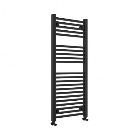 Crown Black Designer Towel Rail - 500 x 1200mm