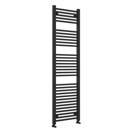 Crown Black Designer Towel Rail - 500 x 1800mm