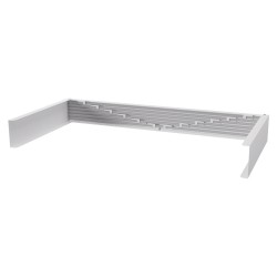 1000mm Foldable Wall Mounted Towel Hanger - White